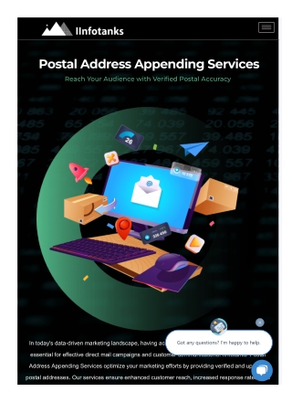 postal address appending services