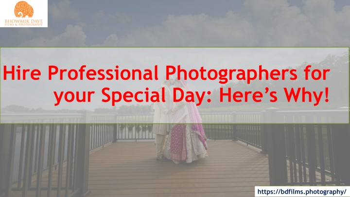 hire professional photographers for your special day here s why