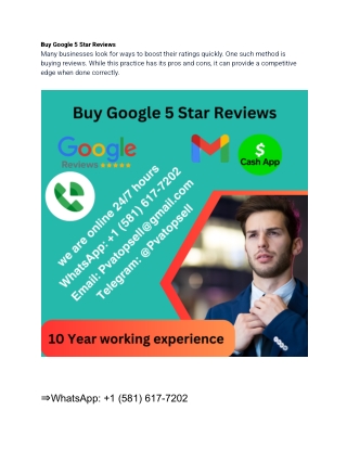 Buy Google 5 Star Reviews in our websute in 2025