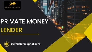 Private money lender