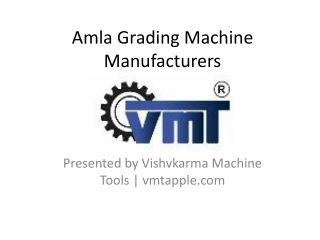 amla grading machine manufacturers