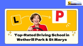 Top-Rated Driving School In Wetherill Park & St Marys