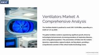 ventilators market a comprehensive analysis