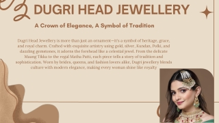 Dugri Style Best jewellery Collection