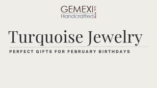 Turquoise Jewelry Perfect Gifts for February Birthdays