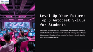 level up your future top 5 autodesk skills