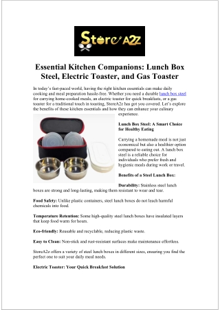 essential kitchen companions lunch box steel