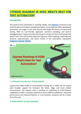 cypress roadmap in 2025 what s next for cypress