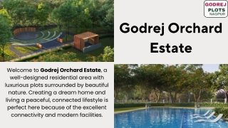 Godrej Orchard Estate