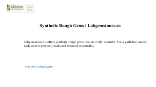 synthetic rough gems labgemstones co