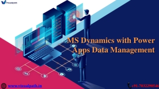 ms dynamics with power apps data management