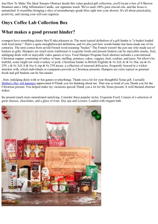 The Best 20 Xmases Gift Hampers For 2024