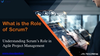 what is the role of scrum