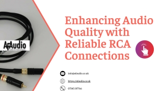 enhancing audio quality with reliable