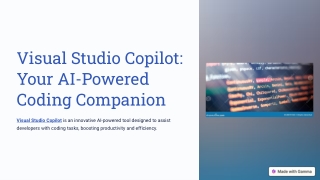 visual studio copilot your ai powered coding