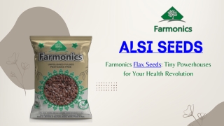 Buy best quality alsi seeds from farmonics