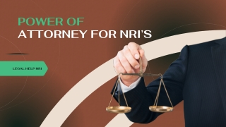 power of attorney for nri s