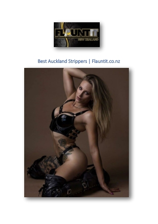 Best Auckland Strippers | Flauntit.co.nz