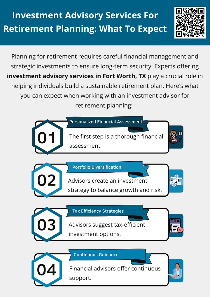 investment advisory services for retirement