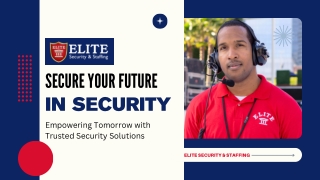 Experienced Professionals for Safety & Protection