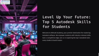 level up your future top 5 autodesk skills