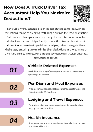 How Does A Truck Driver Tax Accountant Help You Maximize Deductions?