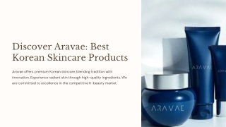Discover-Aravae-Best-Korean-Skincare-Products