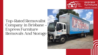 Top-Rated Removalist Company in Brisbane – Express Furniture Removals And Storage