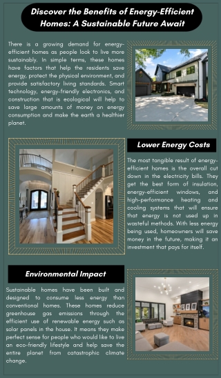 Discover the Benefits of Energy-Efficient Homes: A Sustainable Future Await