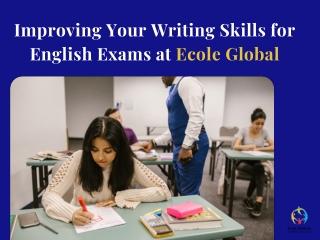 improving your writing skills for english exams