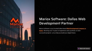 Best Web Development Company in Dallas  Build a Powerful Online Presence
