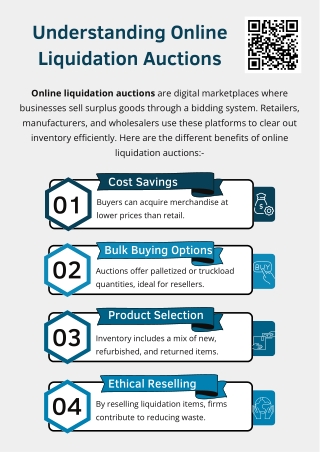 understanding online liquidation auctions