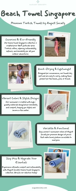 Beach Towel Singapore – Premium Turkish Towels