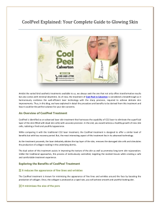 coolpeel explained your complete guide to glowing