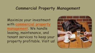 Commercial Property Management