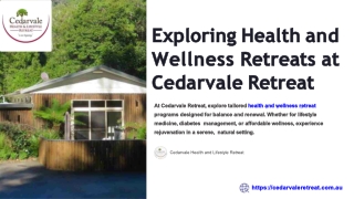 Health Retreat Sydney