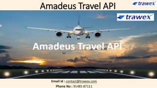 amadeus travel api