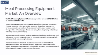 Meat Processing Equipment Market