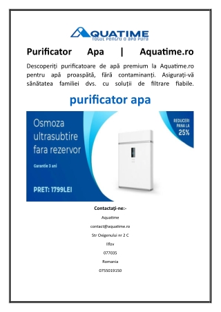 purificator