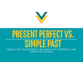 present perfect vs simple past understand