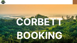 corbett booking