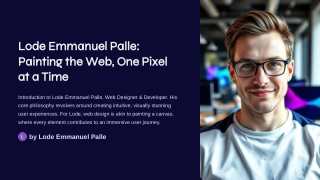 lode emmanuel palle painting the web one pixel
