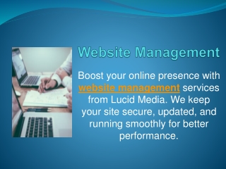 website management