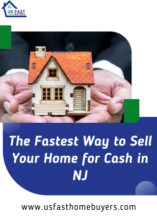 The Fastest Way to Sell Your Home for Cash in NJ