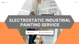 Electrostatic Industrial Painting Service