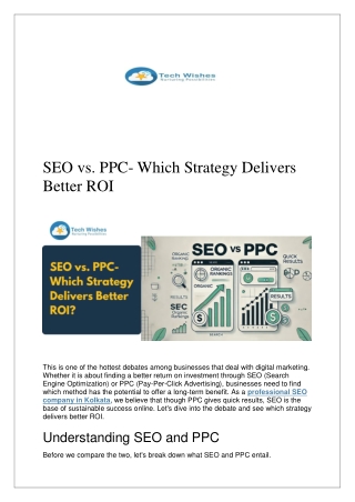 SEO vs. PPC- Which Strategy Delivers Better ROI