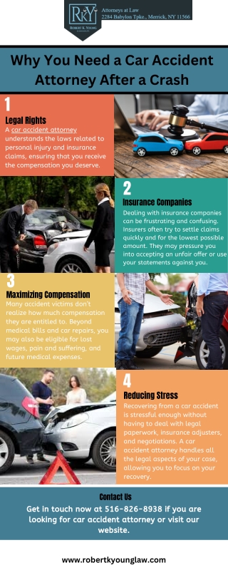 Why You Need a Car Accident Attorney After a Crash