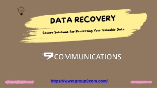 data recovery secure solutions for protecting