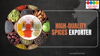 India’s Leading High-Quality Spices Exporter