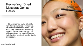 revive your dried mascara genius hacks